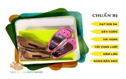 Mẹo biến giày cũ thành giày mới